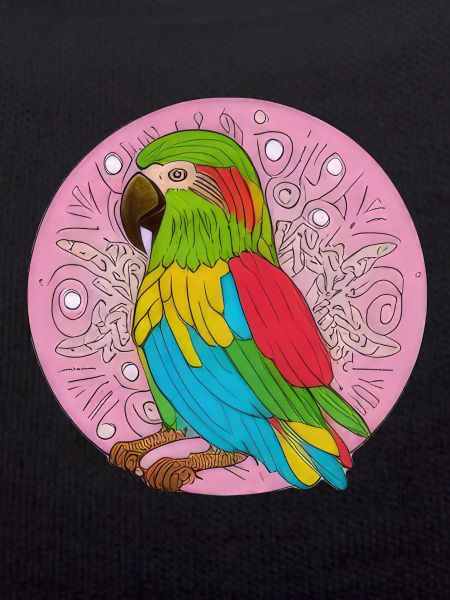 beautiful bright parrot |