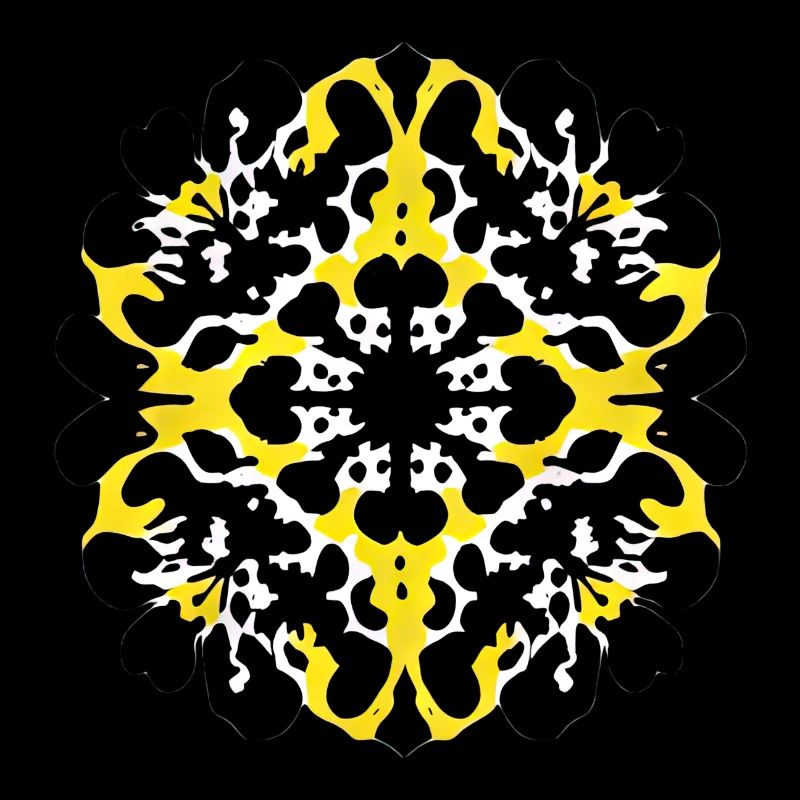 Bunter Tintenklecks |