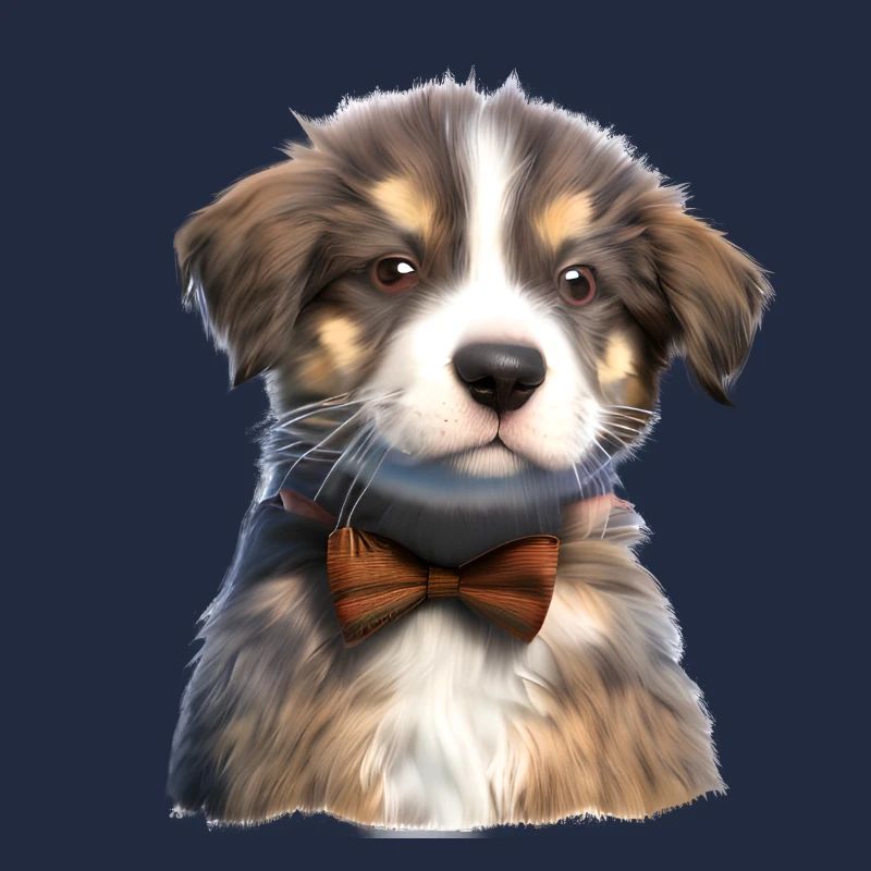 Propriétaire de chien chiot berger australien