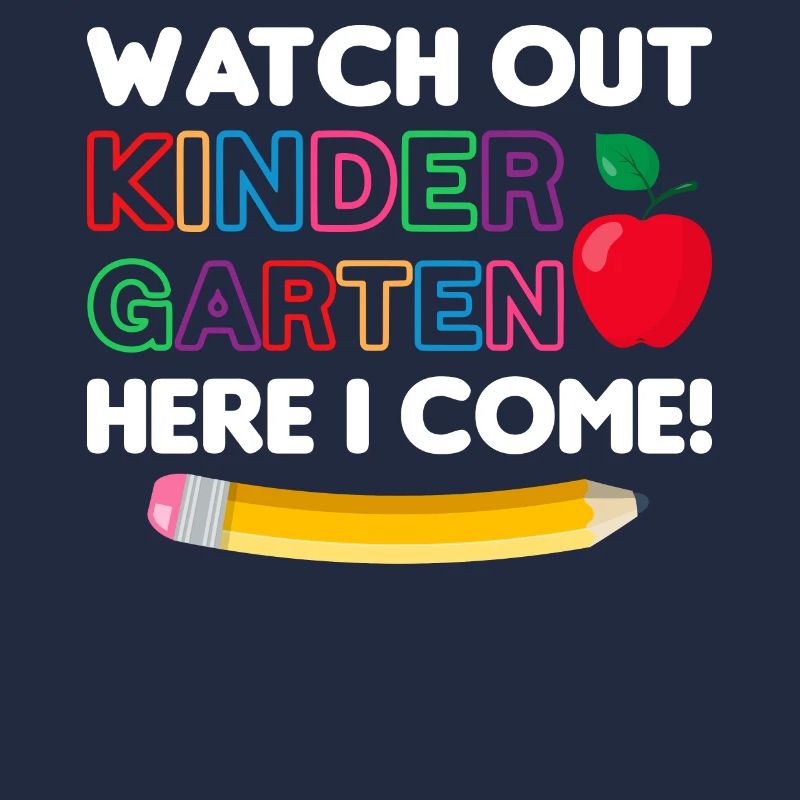 Kindergarten Kindergärtner Lehrer Regenbogenfarben