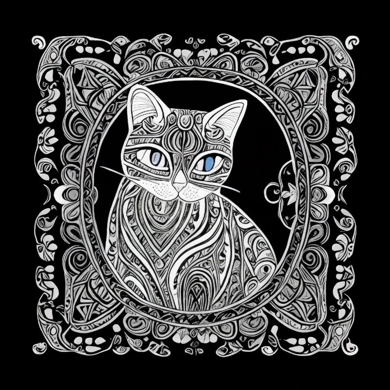 Schöne böhmische Katze |