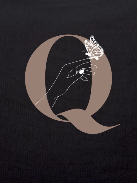 Letter Q Magic butterfly