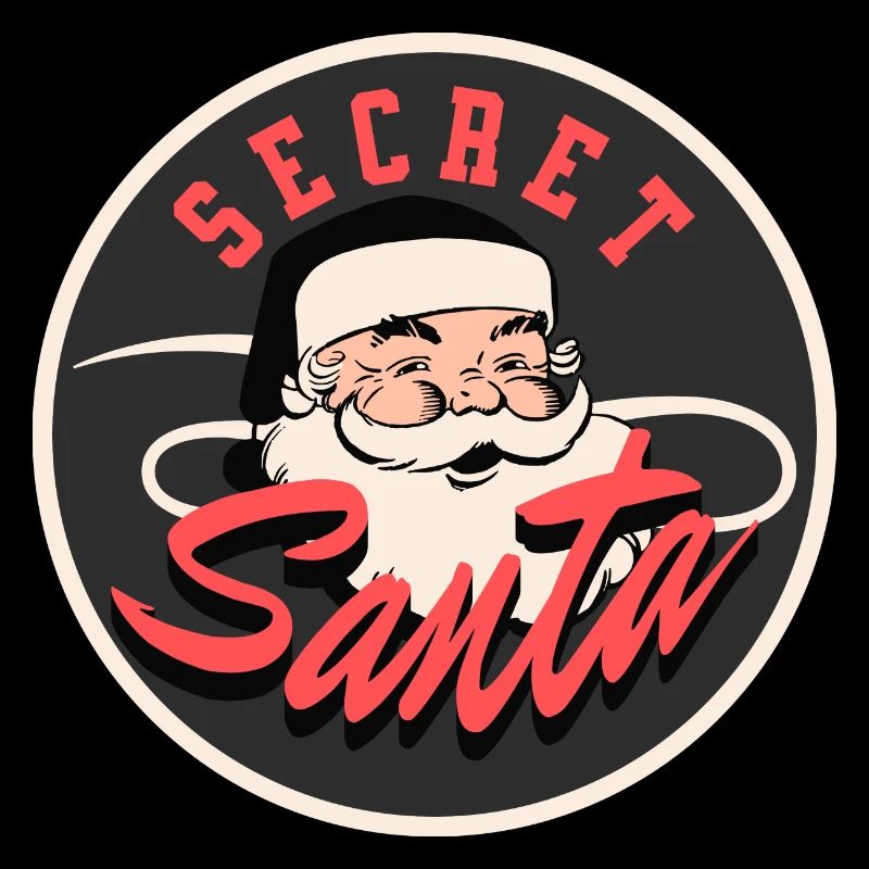 Père Noël secret vintage