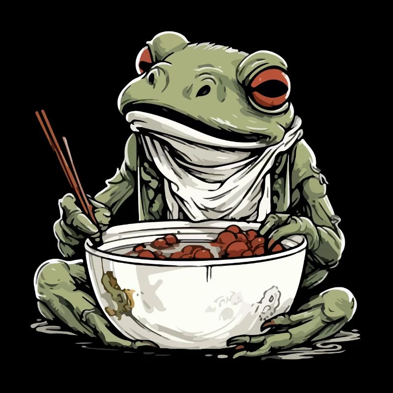 Kriko le crapaud gourmand