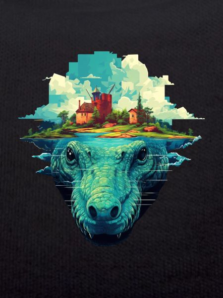 Crocodile à l’affût