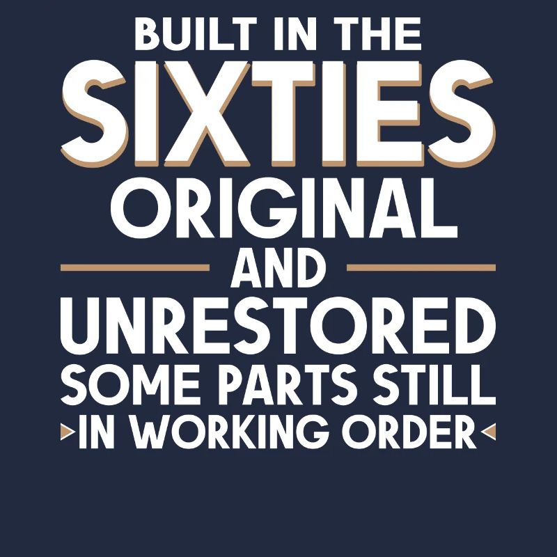 Construit sixties original 50th birthday
