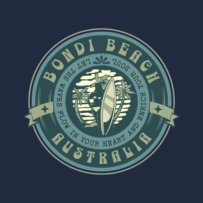 Bondi Beach Surfer Fille