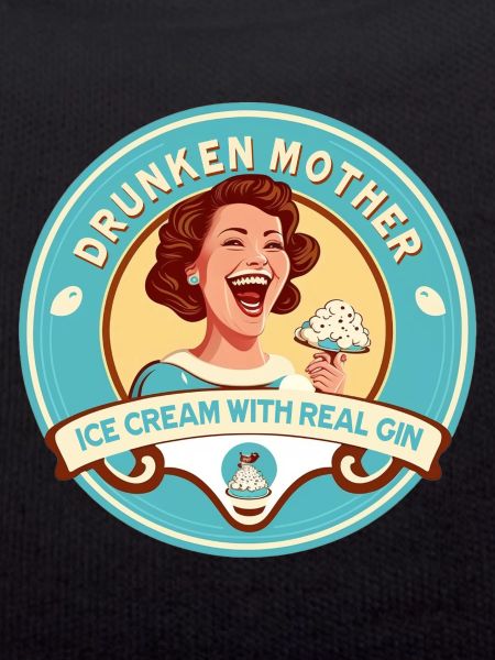 Betrunkenes Mutter-Eis