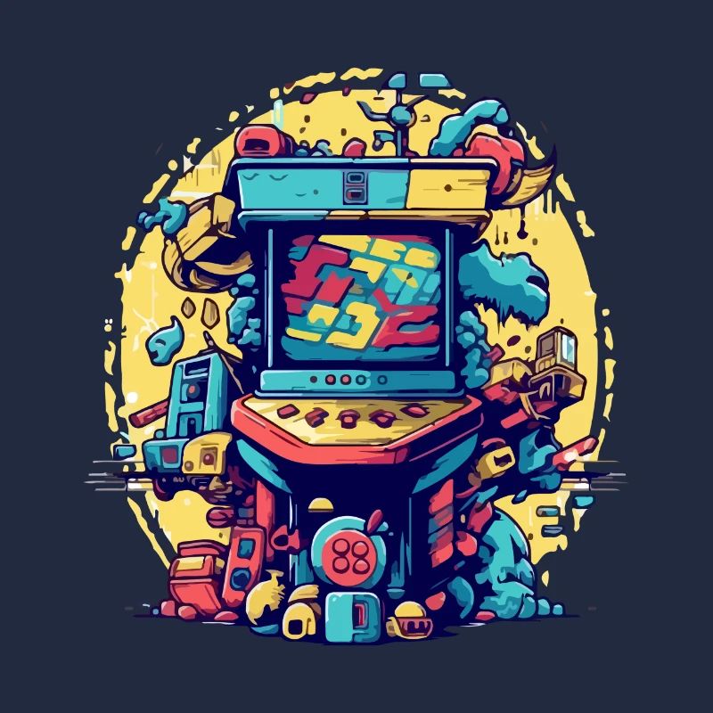 Retro gaming arcade