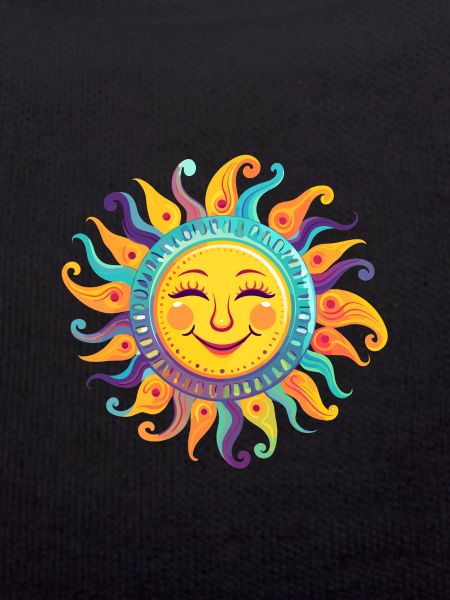 the cheerful sun