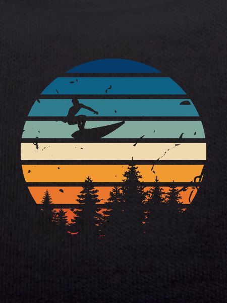 Surfen im Retro-Stil