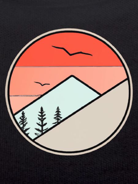Minimalist mountains