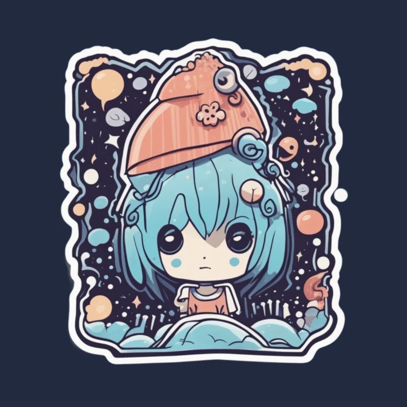 Weltall Mädchen