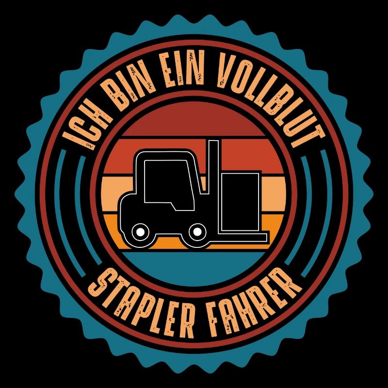 Stapler Fahrer