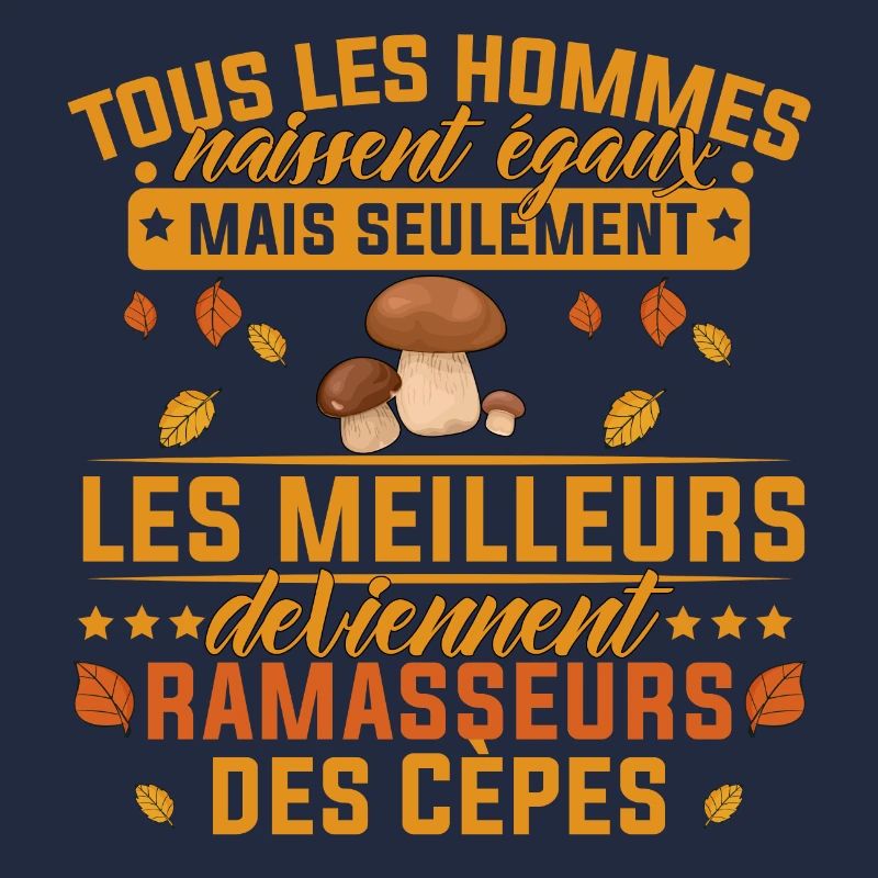 les meilleurs deviennent ramasseurs des cèpes