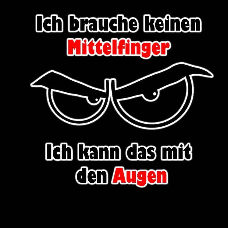 Ich brauche keinen Mittelfinger