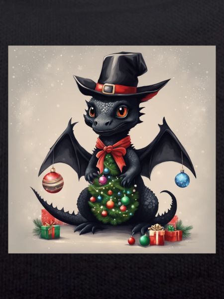 Black Christmas Dragon