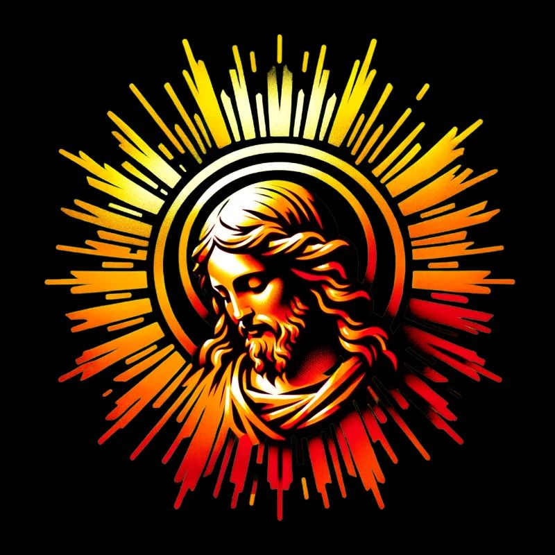 Jésus-Christ dans l’auréole