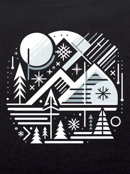 Winter Christmas Landscape