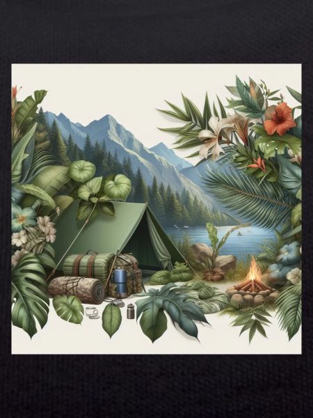 Camp in the jungle