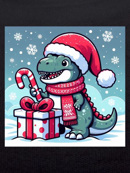 Christmas T-Rex