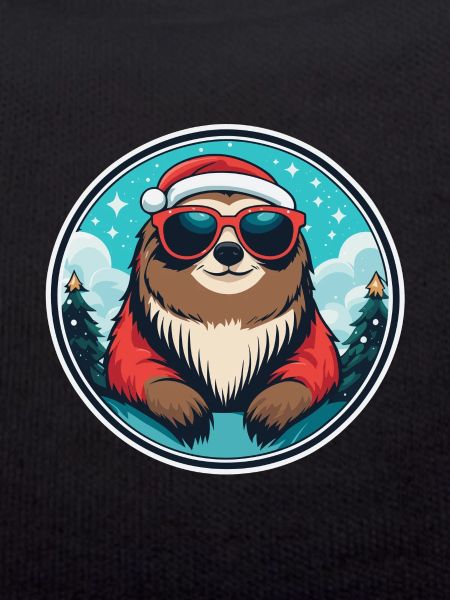 Sloth Christmas Drawing