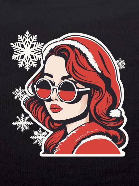 Girl Christmas Drawing