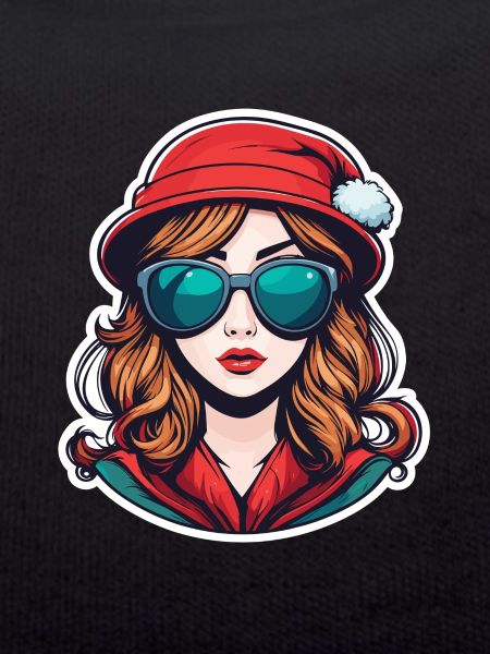 Dessin de Noël fille