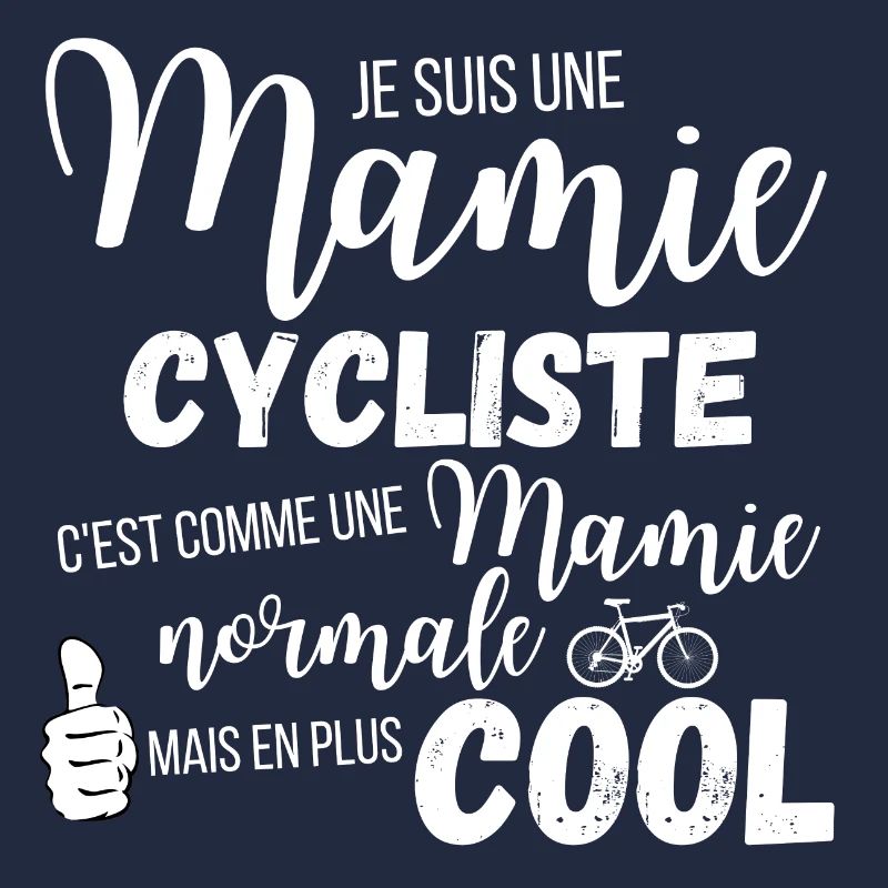 Mamie cycliste