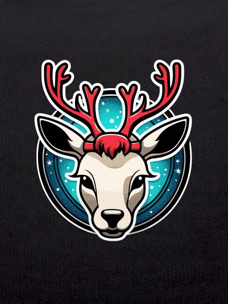 Reindeer Christmas Illustration