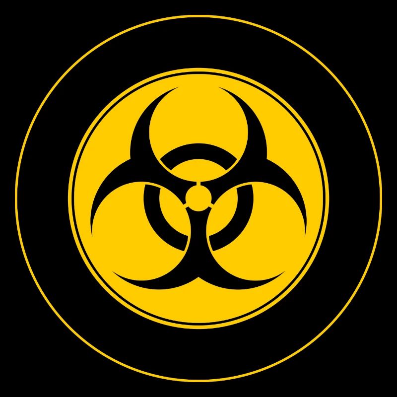 Mod Biohazard Schild