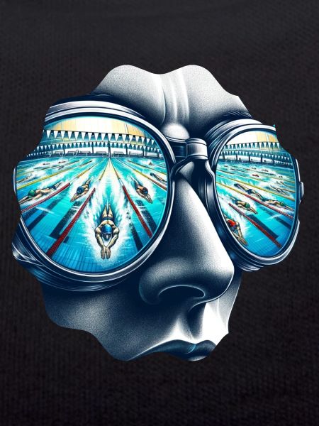 Focus du champion de natation