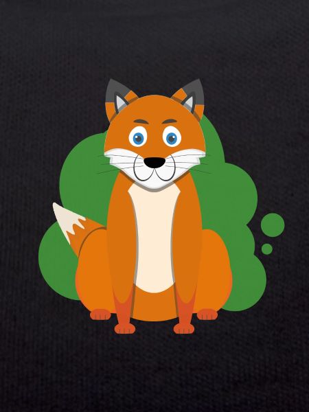 Cartoon fox splash
