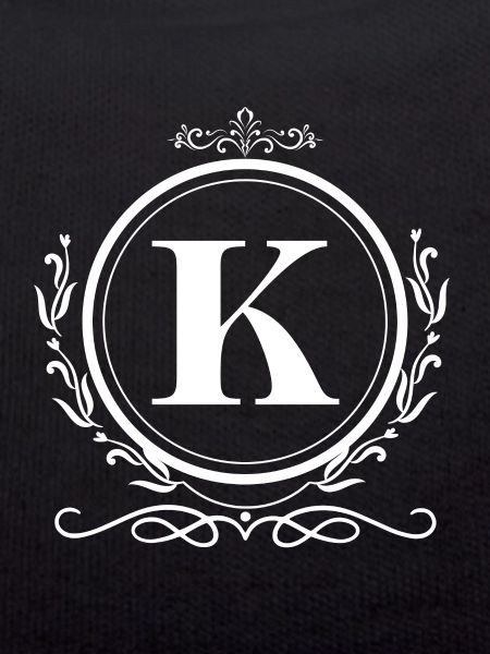 Buchstabe K Dekoration
