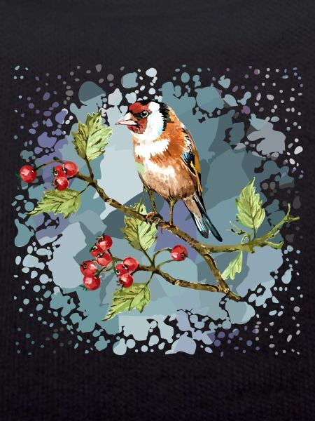 Bunter Vogel