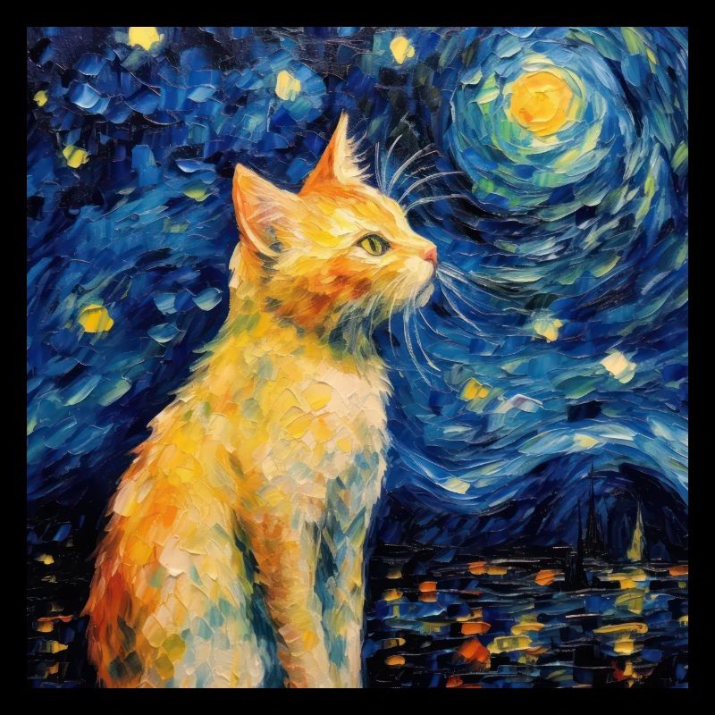 Chat, Motif De Chat