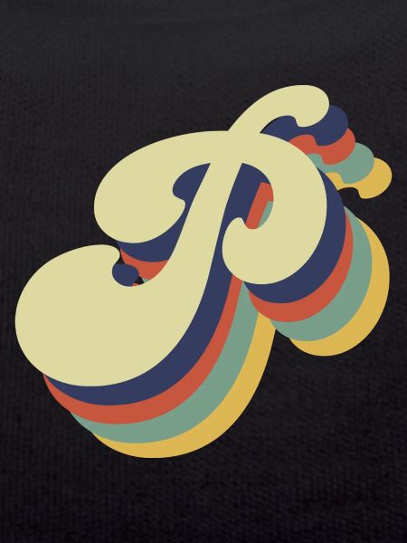 Retro Letter P