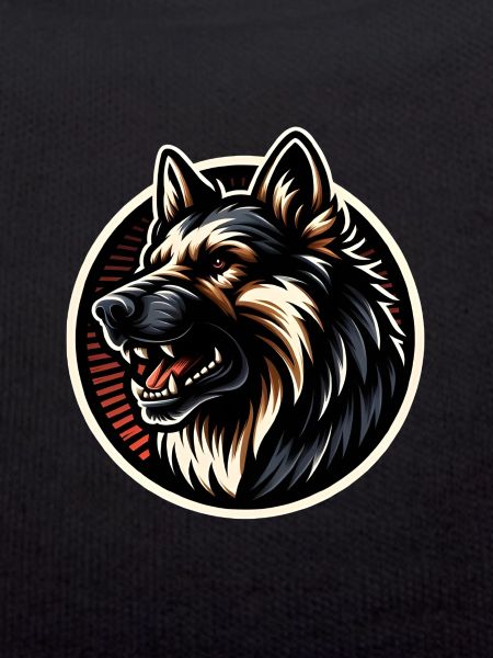 German Shepherd Cool Logo