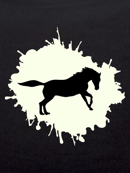 pferd klecks
