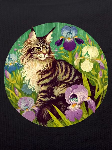 Brown Tabby Cat Iris