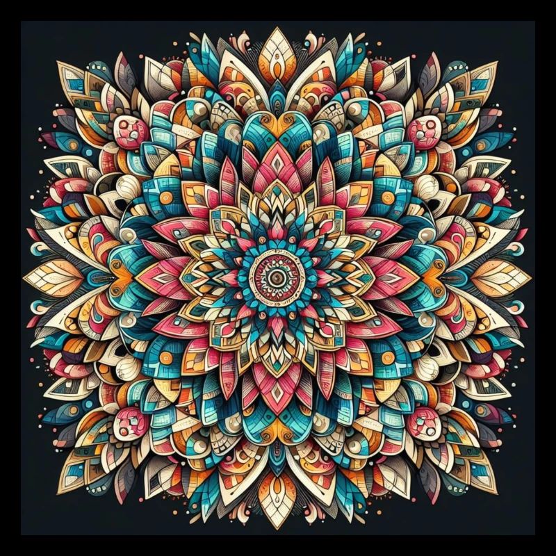 Conception de Mandala Yoga
