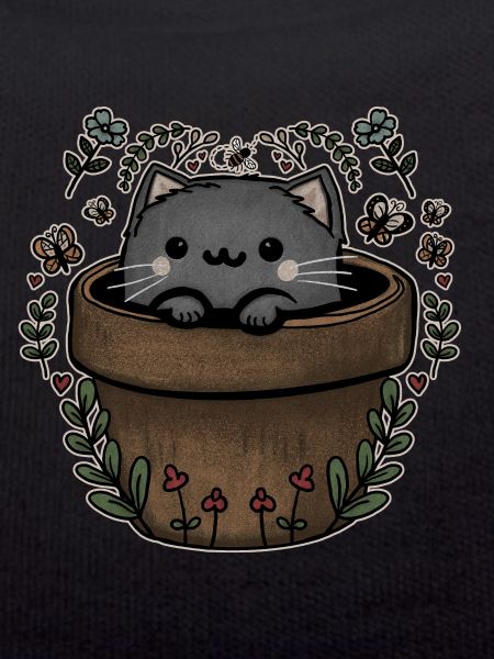 Flower cat