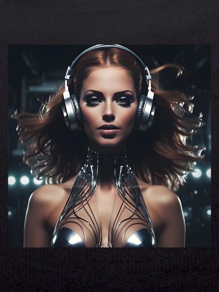 Fille techno