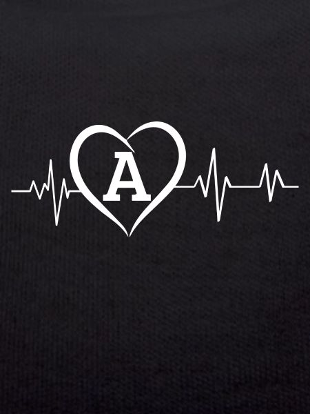 Heartbeat Letter A