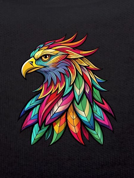 Bunter Adler