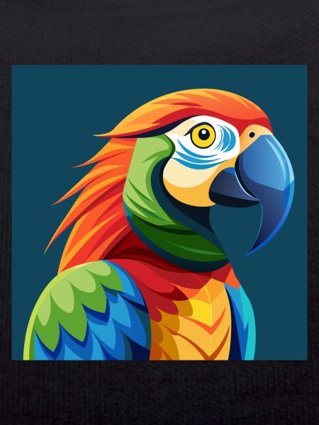 Tropical parrot