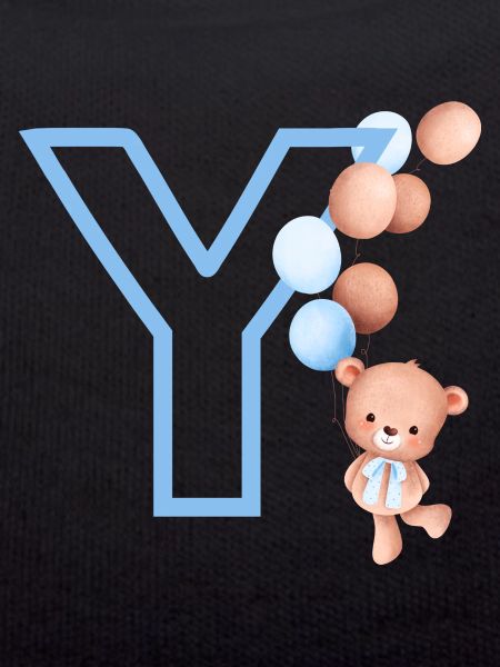 Blue Letter Y Bear
