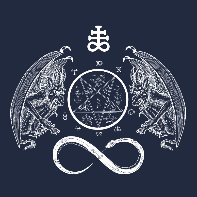 Occult infinity symbol