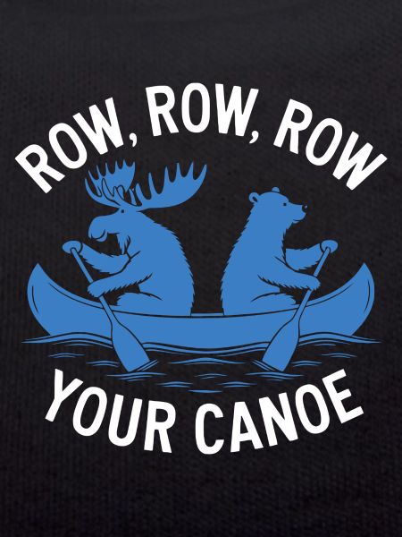 Rame, rame, rame ton canoë