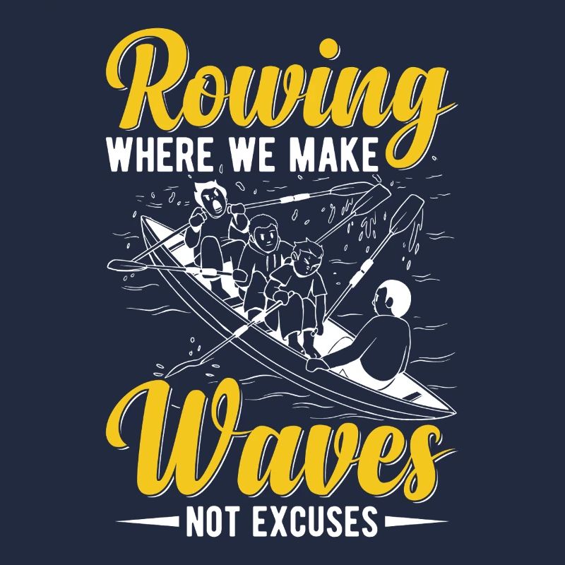 Rowing Team for Coxswain Lover Coastal Rowing